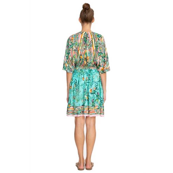 NEW JOHNNY WAS taina dolman cover up in multi - Picture 2 of 2